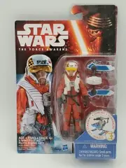 Star Wars X-Wing Pilot Ello Asty Combine 2015 Force Awakens 3.75" Action Figure