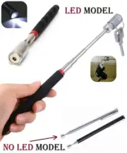 Telescopic Magnetic LED Light Pen Pick Magnet Tool Extendable Rod Stick Aimant