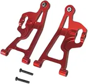 STARTIST RC Car Front Lower Arms Modification 1:14 Multipurpose Heavy Duty Suspensions Arms for Remote Control Vehicle Replace Parts, Red