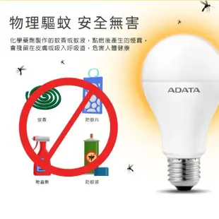 【ADATA 威剛】11W LED 驅蚊 燈泡 - 3入組(#驅蚊燈泡 #LED燈泡)