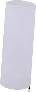 Patio Heater Cover Outdoor Heater Cover Easy Installation Accessories Portable Outside Heavy Duty with Zipper and Storage Bag , Silver