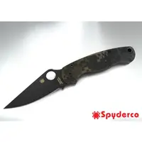 在飛比找蝦皮購物優惠-Spyderco  Military 刀2代-黑刃(數位迷彩