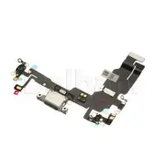 OEM Charging Port Charger Dock Mic Flex Cable For iPhone 15 White