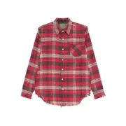 [R13] R13 Tops XXS RED/BROWN
