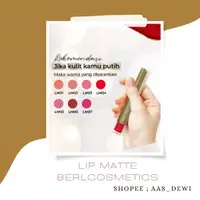 在飛比找蝦皮購物優惠-Berl COSMETICS LIP 啞光唇膏啞光唇膏