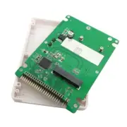 mSATA Mini SATA SSD to IDE 44Pin 2.5 inch Hard Disk Case Enclosure Box White ...