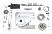Kick Starter Conversion Kit Chrome fits Harley Davidson