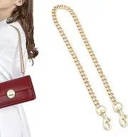 Bag Extender Chain - Exquisite Women Purse Strap Extender,Bag Making Supplies, Extension Replacement Accessories Charm for Party