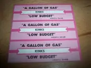 3 Kinks A Gallon Of Gas / Low Budget Jukebox Title Strips