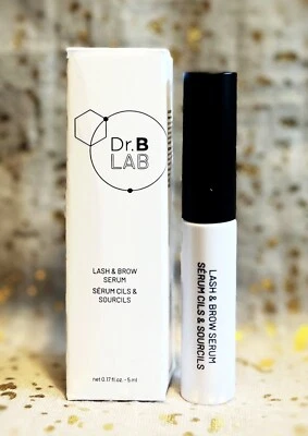 Dr. Brandt Skin Care~Dr. B Lab~Lash & Brow Serum~0.17oz / 5ml~Full Size~NIB~