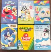 ADHESIVE BANDAGES BLUEY SONIC BUILD A BEAR CRAYOLA NUTCRACKER ELMO TANGO FROSTY