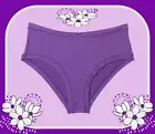 M Purple Everyday NO SHOW Stretch Victorias Secret PINK Hipster Brief Panty