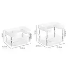 Compact and Adjustable Kitchen Rotating Rack for Spices and Condiments Storage