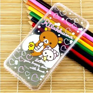 Rilakkuma 拉拉熊 HTC One X9 彩繪漸層保護軟套