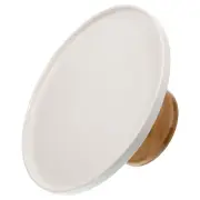 Nougat Pan Cheese Platter Decoration White Cake Stand with Lid