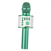 Bluetooth Wireless Karaoke Microphone,3-in-1 Portable Handheld Karaoke Green
