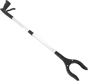 KICHOUSE Picker Grabber Garbage Tongs Garbage Clips Trash Grabber Grab Tool Garbage Tool Waste Paper Grabber Trash Picker Grabber Pickup Tool Garbage Grabber Aluminum Alloy