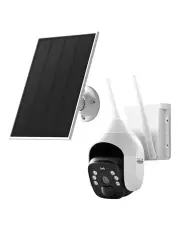 [UL-Tech] Solar Panel Security Camera 3MP in White