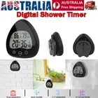 Waterproof Digital Shower Timer Bathroom Clock Temperature Humidity Countdown AU