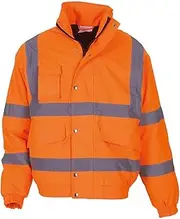 Yoko Mens Hi-Vis Jacket (Pack of 2) (UK Size: S) (Hi Vis Orange)