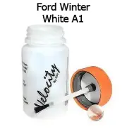 Auto Touch Up Paint Ford Winter White A1 Bottle Brush