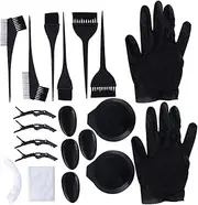 31pcs Hair Coloring Kit Diy Salon Hair Dye Tools Hair Tinting Tool Dye Brush Set Essential Hair Tool Set for Home or Salon Use