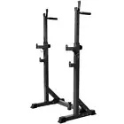 Everfit Weight Bench Squat Rack Adjustable Home Gym Equipment 300KG Capacity