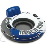 Intex Inflatable Connect Float River Run 1 Person Floating Tube Raft River Lake