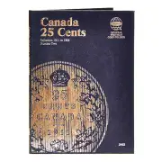 "WHITMAN" CANADA 25 CENTS 1911-1952 #2 FOLDER NEW WITH FREE SHIPPING!!