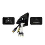 PRO2 Bullnose Wall Plate Cover (Black)