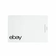 25 eBay Branded Polymailer 10" x 12.5" Black Logo (No Padding)