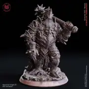 Spectral Knight 1 - Echoes of Corruption - Flesh of Gods - Wargaming D&D DnD