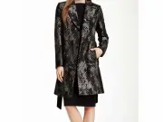NEW Diane von Furstenberg Thea Wool Blend Coat Size 10 Orig. $798