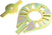 Massive Pinion Flange Holding Tool Holder Yoke Wrench Made USA Compatible with Jeep Ring Rear End Axle Nut Seal 8.8 40 Dana 3/8" Thick!
