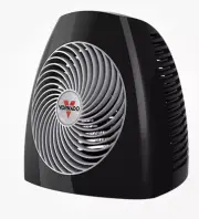 MVH Vortex Heater with 3 Heat Settings, Adjustable Thermostat, Tip-Over Protect