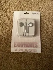 Gabba Goods Earphones Mic & Volume Control