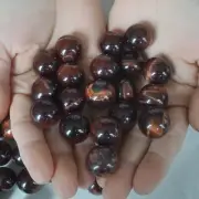 2.2LB 120Pcs Natural Red Tiger Eye Quartz Crystal Sphere Ball Healing 17-19mm