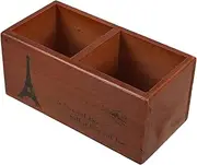 Hair Salon Scissor Storage Box Scissors Hairdressing Tool Organizer Shears Cases for Hairstylists Barber Shop Tool Organizer Barber Scissor Holder Hair Tie Container Wood Brown