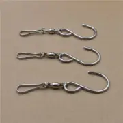 8 Pcs Swivel Hooks Wind Chimes Hooks Windsocks Hooks Crystal Hooks