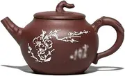 BAWHO Exquisite Simple and Practical Teapot, Purple Sand Material, Smooth Water Without Clogging,Ng and Durable