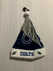 Indianapolis Colts NFL Santa Hat Forever Collectibles Brand New