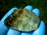 Libyan Desert Glass Meteorite Tektite impact specimen( 270 crt) Super Gem AAAAA
