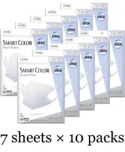 Unicharm Cho-kaiteki Mask Smart Color Type pearl white Regular 7 x 10