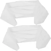 [TOVINANNA] Detachable Bridal Shoulder Cover up Plain Tulle Sleeves for Wedding Dress Party