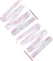 WHAMVOX 2pcs Rhythmic Gymnastics Ribbons Rhythmic Dance Ribbons for & Adults - Rainbow Gymnastics Streamers & Dancer Wands for Artistic Training Long Ribbon Streamers Fitness Gradient
