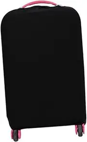 [LIFKOME] Elastic Travel Luggage Cover Dustproof Protector for Suitcases High Elasticity Trolley Case Cover Black Travel Essential to Shield Against Dirt Scratches