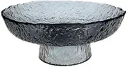 Decorative Bowls Fruit Bowl Countertop Fruit Basket Hammered Glass Fruit Plate Coffee Table Fruit Plate High-Footed Fruit Plate Kitchen Fruit Storage Bowl Fruit Bowl for Kitchen Counter (Color : Clea