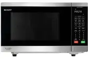 Sharp 32L 1200W Flatbed Microwave Stainless Steel SM327FHS