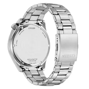 【CITIZEN 星辰】GENTS系列 光動能大三針腕錶-藍 44mm(AW1716-83L)