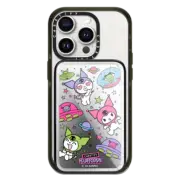 PowerThru Power Bank Mirror Slim Power Bank MagSafe Compatible Kuromi Astro-Donut Sticker PowerThru Power Bank